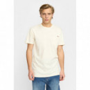 Camisetas Hombre Camiseta REVOLUTION 1426 Che Offwhite