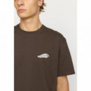 Camisetas Hombre Camiseta REVOLUTION 1428 Chi Brown