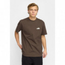 Camisetas Hombre Camiseta REVOLUTION 1428 Chi Brown