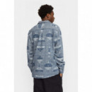 Camisas Camisa REVOLUTION Casual 3197 Blue