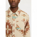 Camisas Sobrecamisa REVOLUTION Casual 3207 Rust