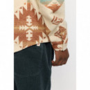 Camisas Sobrecamisa REVOLUTION Casual 3207 Rust