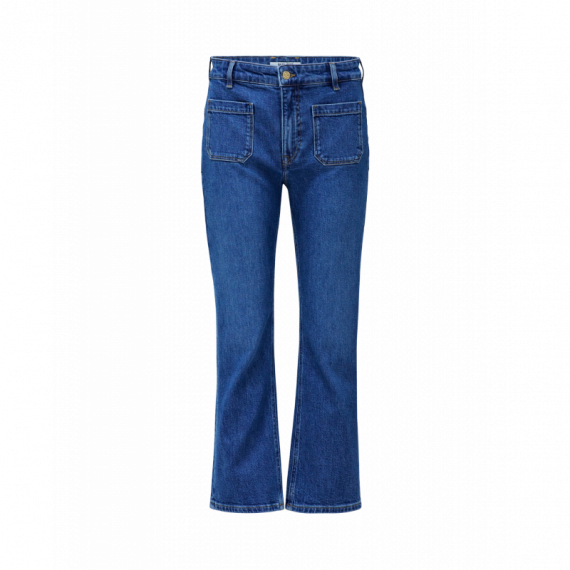 Vaqueros Mujer Vaqueros SALSA JEANS Faith Push In Cropped Flare Medium Wash