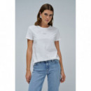 Camisetas Mujer Camiseta SALSA JEANS Lentejuelas Light Pearl