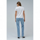 Camisetas Mujer Camiseta SALSA JEANS Lentejuelas Light Pearl