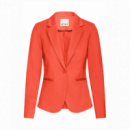 Chaquetas Mujer Blazer ICHI Kate Poppy Red