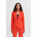 Chaquetas Mujer Blazer ICHI Kate Poppy Red