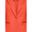 Chaquetas Mujer Blazer ICHI Kate Poppy Red