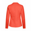 Chaquetas Mujer Blazer ICHI Kate Poppy Red