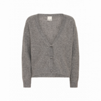 Jerséis y Sudaderas Cardigan ICHI Dasila Dark Grey Melange