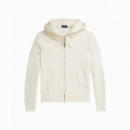 Chaquetas Hombre Sudadera POLO RALPH LAUREN de Felpa Teñida en Prenda Color Crema