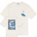 Camisetas Hombre Camiseta BASK IN THE SUN Home Natural