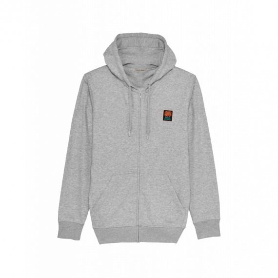 Jerséis y Sudaderas Sudadera ARICA Basic Zipper Melange Grey