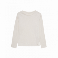 Camisetas Mujer Camiseta YERSE Manga Larga Crudo