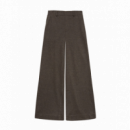 Pantalones Mujer Pantalón YERSE Alba Marrón