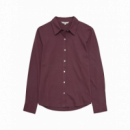 Blusas y Camisas Camisa YERSE Chantal Popelín Berenjena