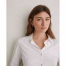 Blusas y Camisas Camisa YERSE Chantal Popelín Blanco