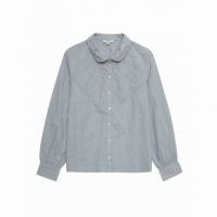 Blusas y Camisas Camisa YERSE Augusta Rayas Azul Marino