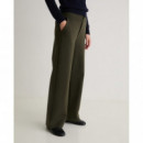 Pantalones Mujer Pantalón YERSE Maia Caqui