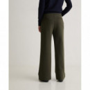 Pantalones Mujer Pantalón YERSE Maia Caqui