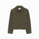 Chaquetas Mujer Chaqueta YERSE Maia Caqui