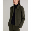 Chaquetas Mujer Chaqueta YERSE Maia Caqui