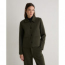 Chaquetas Mujer Chaqueta YERSE Maia Caqui