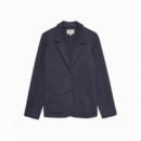 Chaquetas Mujer Chaqueta YERSE Joanna Azul Marino