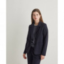 Chaquetas Mujer Chaqueta YERSE Joanna Azul Marino