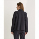 Chaquetas Mujer Chaqueta YERSE Joanna Azul Marino