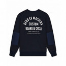 Jerséis y Sudaderas Sudadera DEUS EX MACHINA Flecks Navy