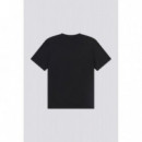 Camisetas Hombre Camiseta GAS JEANS Dharis Logo G. Negro