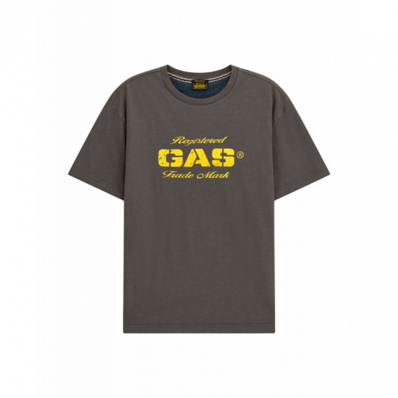 Camisetas Hombre Camiseta GAS JEANS Dharis M/c Grey