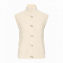 Chaqueta Mujer Chaleco ICHI Destan Sandshell