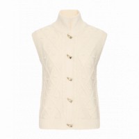 Chaqueta Mujer Chaleco ICHI Destan Sandshell