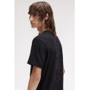 Camisetas Hombre Camiseta FRED PERRY M1303 Bold Logo Negro