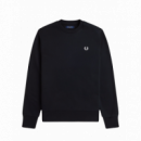 Jerséis y Sudaderas Sudadera FRED PERRY M1369 Bold Logo Negro
