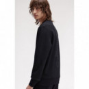 Jerséis y Sudaderas Sudadera FRED PERRY M1369 Bold Logo Negro