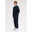 Jerséis y Sudaderas Sudadera FRED PERRY M1751 Tennis Badge Azul Marino