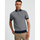 Polos Polo BEN SHERMAN Bicolor Dark Navy
