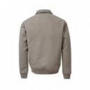 Chaquetas Hombre Chaqueta SALSA JEANS Bomber de Lana Dark Beige