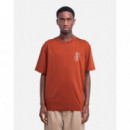 Camisetas Hombre Camiseta OLOW Shellweed Rust