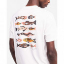 Camisetas Hombre Camiseta OLOW Together Crudo