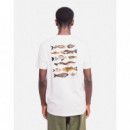 Camisetas Hombre Camiseta OLOW Together Crudo