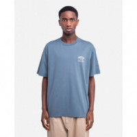 Camisetas Hombre Camiseta OLOW Gold Steel Blue