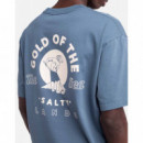 Camisetas Hombre Camiseta OLOW Gold Steel Blue