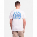 Camisetas Hombre Camiseta OLOW Guardian Crudo