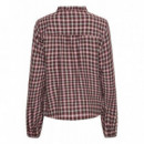 B-YOUNG Blusas y Camisas Blusa B.young Iflana Check Port Royale