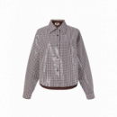 Blusas y Camisas Camisa FRNCH Baloo Chocolate