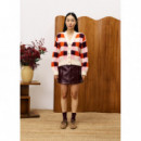 Jerséis y Sudaderas Cárdigan FRNCH Viola Rosa